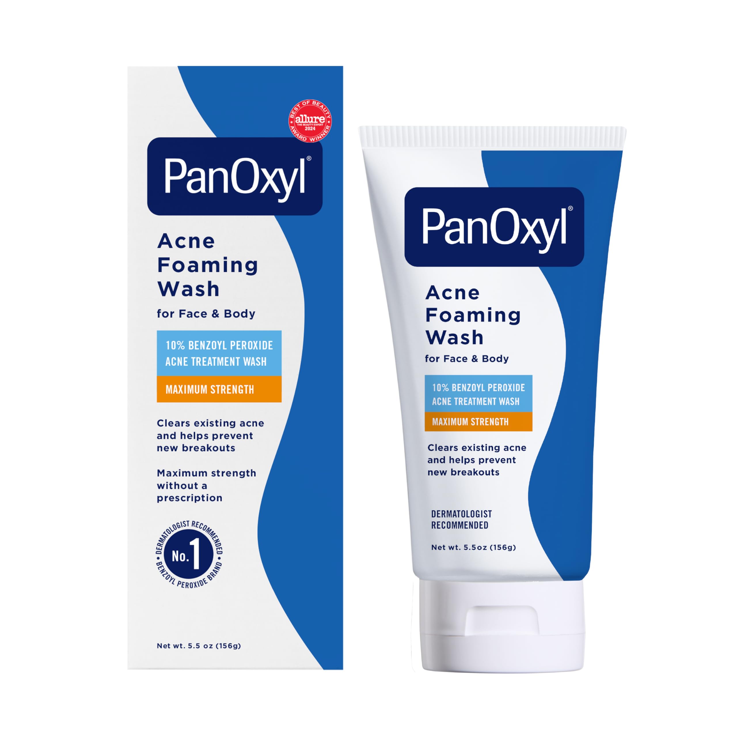 PanOxyl Acne Foaming Wash Benzoyl Peroxide 10% Maximum