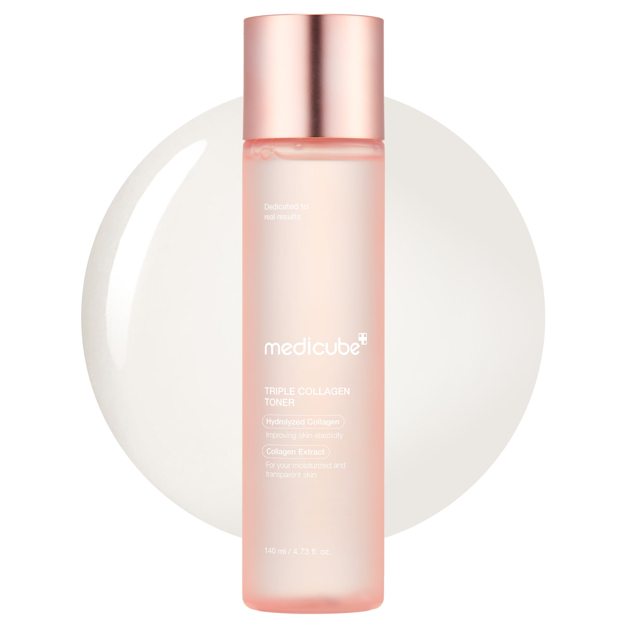 mediacube triple collagen toner 140ml