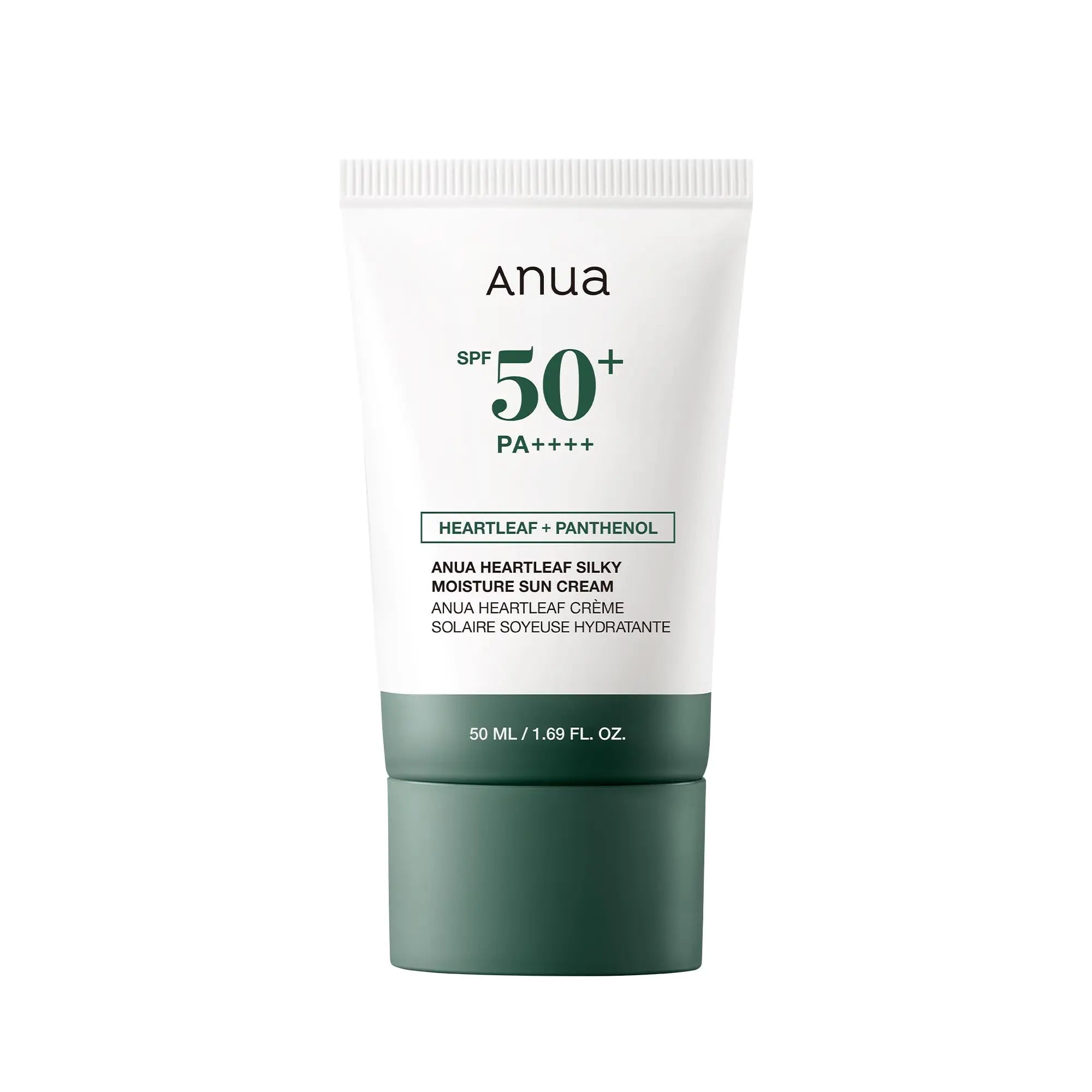 anua heartleaf SILKY MOISTURE SUN CREAM 50ML